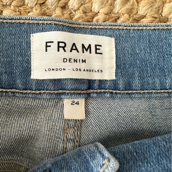 FRAME DENIM TROUSER JEANS SIZE 24 NWOT ASHTON - Picture 3 of 5